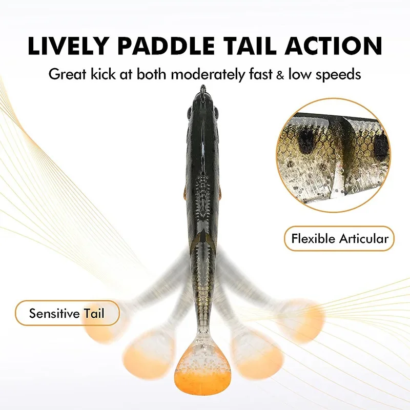 5Pcs 9cm 18g Soft Fishing Lure - Fishing Lure Spinnerbait 评论和价格