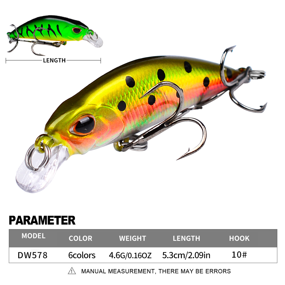 Proberos Mini Sinking Minnow W - Fishing Lure Jerkbait 评论和价格