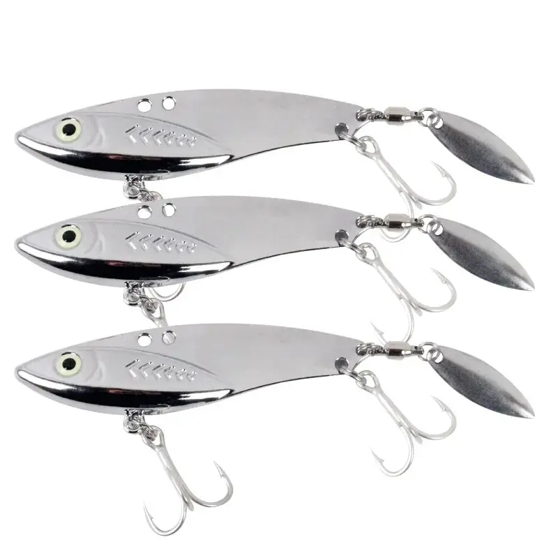5g-30g Zinc Alloy Metal VIB Lu - Fishing Lure Blade Bait 评论和价格