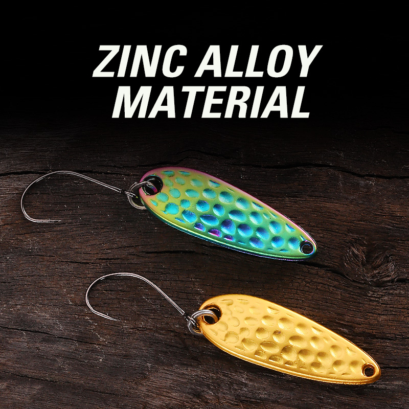 12pcs Zinc Alloy Metal Spoon L - Fishing Lure Spinnerbait 评论和价格