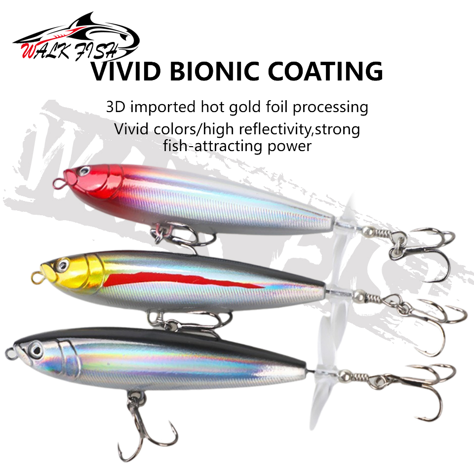 WALK FISH 7g/11g Pencil Bait S - Fishing Lure Buzzbait 评论和价格