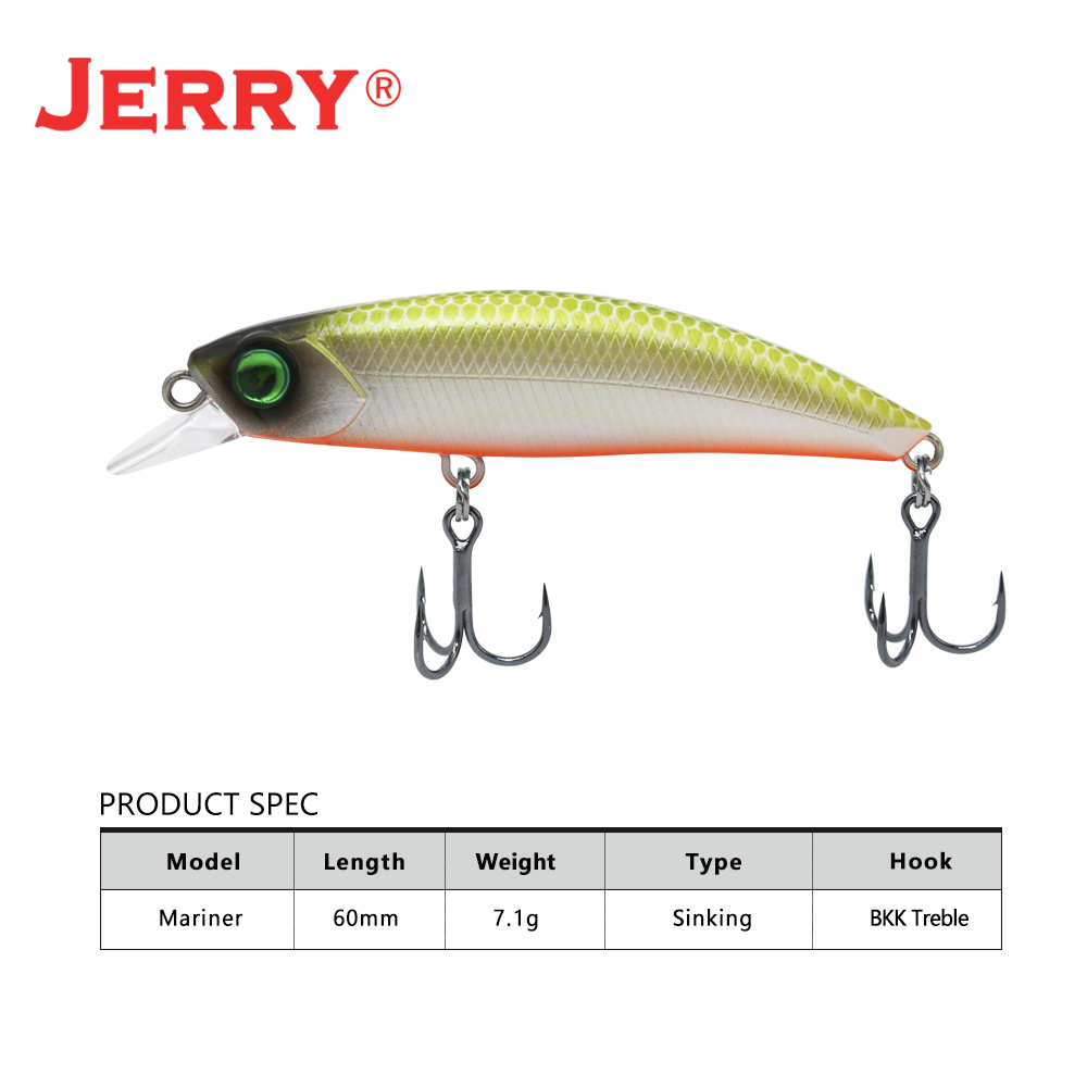 Jerry Mariner Crank Wobblers D - Fishing Lure Jerkbait 评论和价格