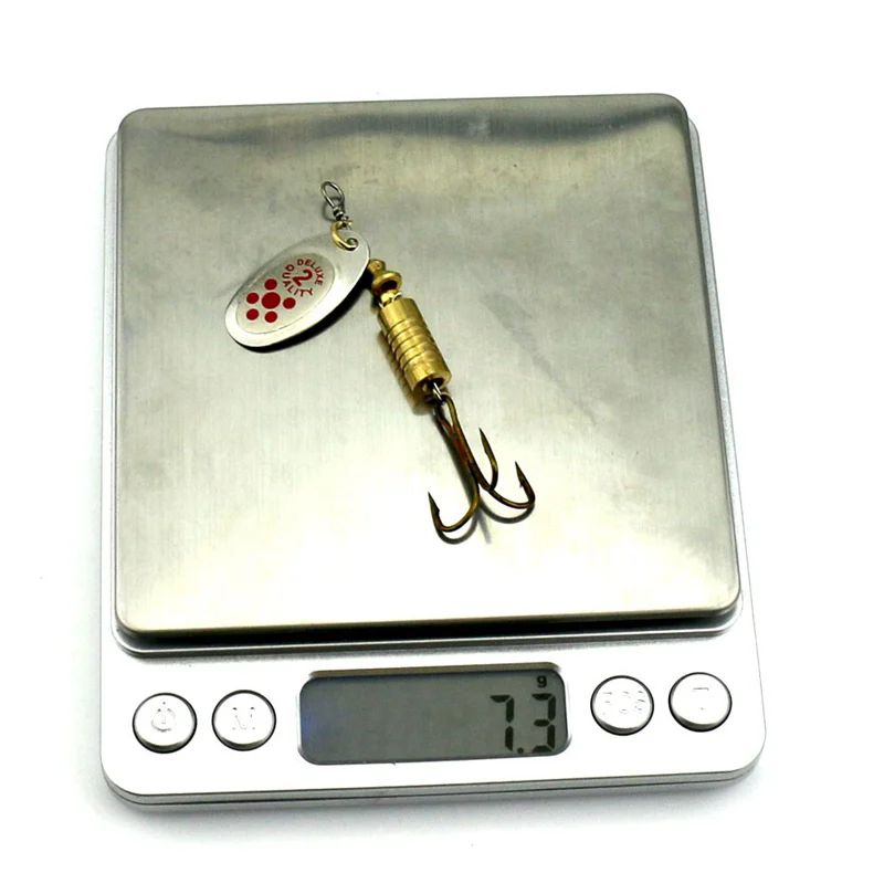 1PCS Metal Plating Spinner Bai - Fishing Lure Spinnerbait 评论和价格