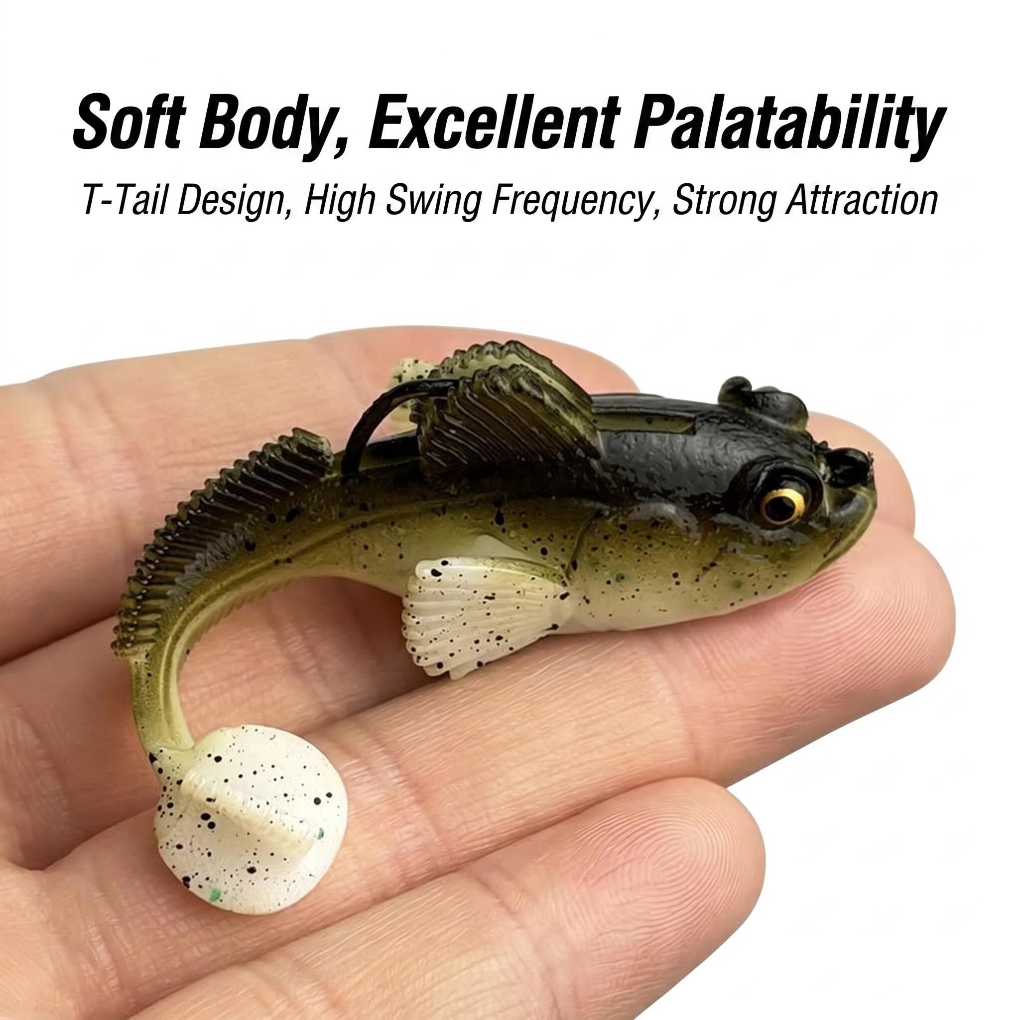1pcs 10g13g18g Goby Lure Jig W - Fishing Lure Spinnerbait 评论和价格