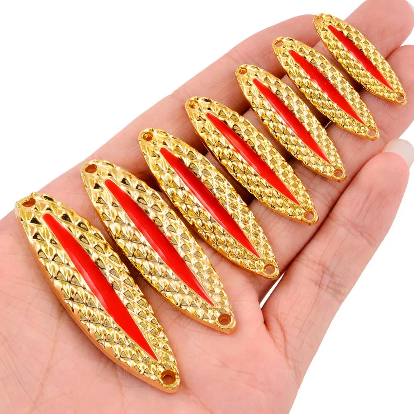 4pcs Luminous Metal Fishing Lu - Fishing Lure Spinnerbait 评论和价格